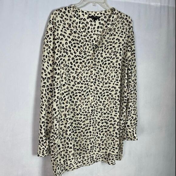Zac and Rachel Animal Print Blouse Top Shirt - Picture 2 of 10